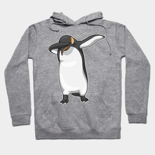 Penguin Hip Hop Dance Hoodie by Markus Schnabel